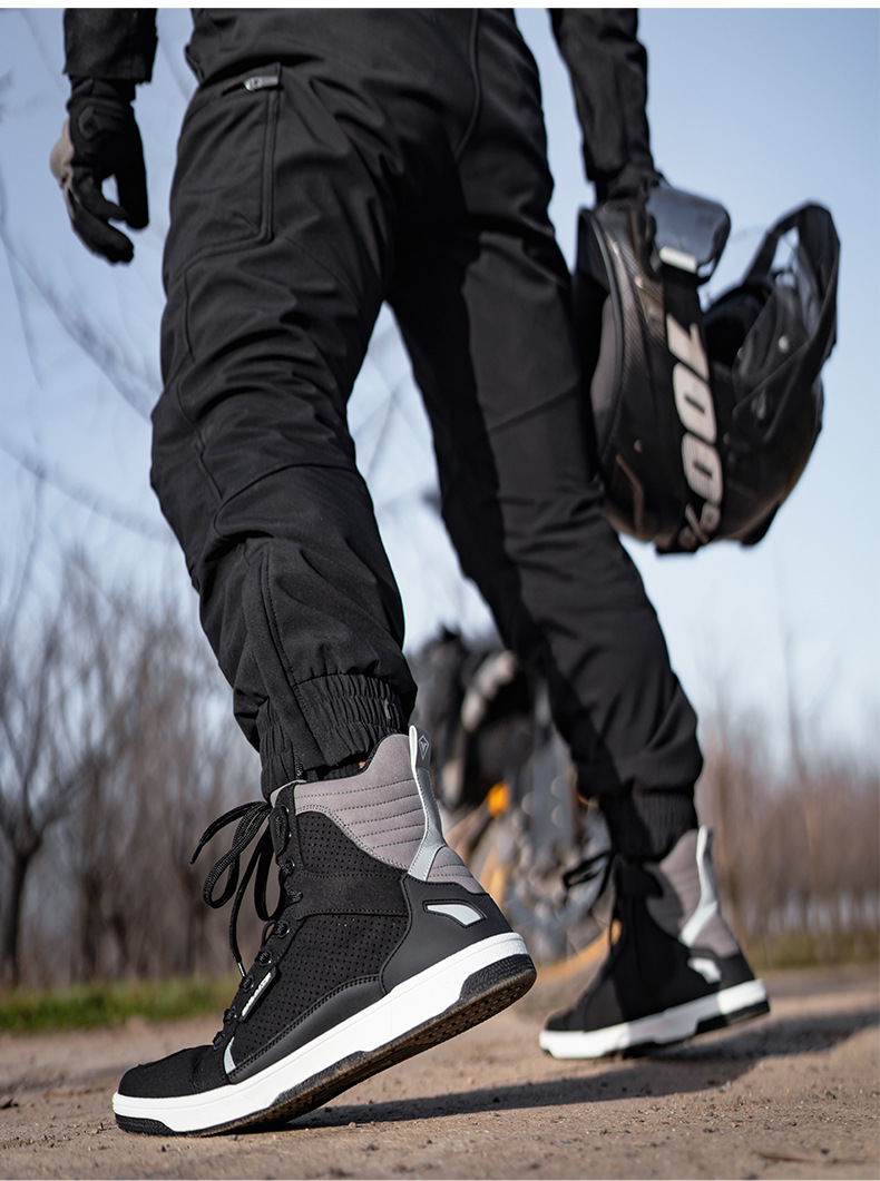 Motorcycle Boots Breathable Drop-resistant Parkour Shoes
