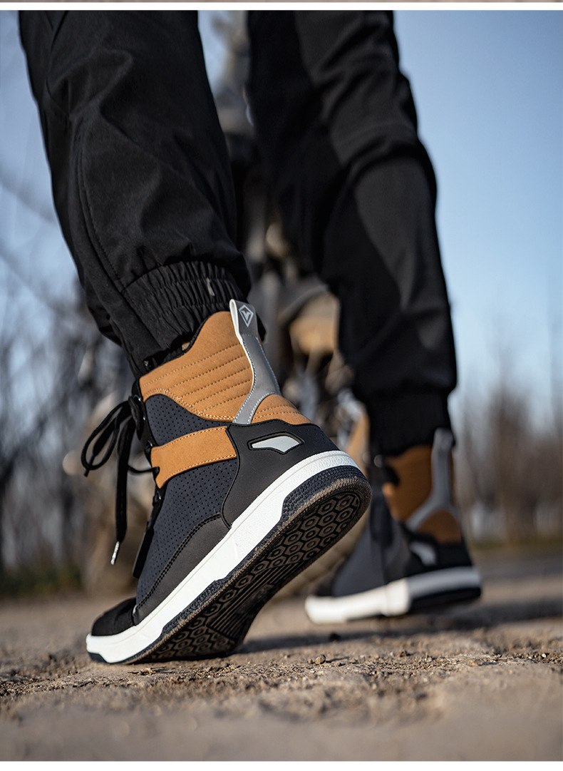 Motorcycle Boots Breathable Drop-resistant Parkour Shoes