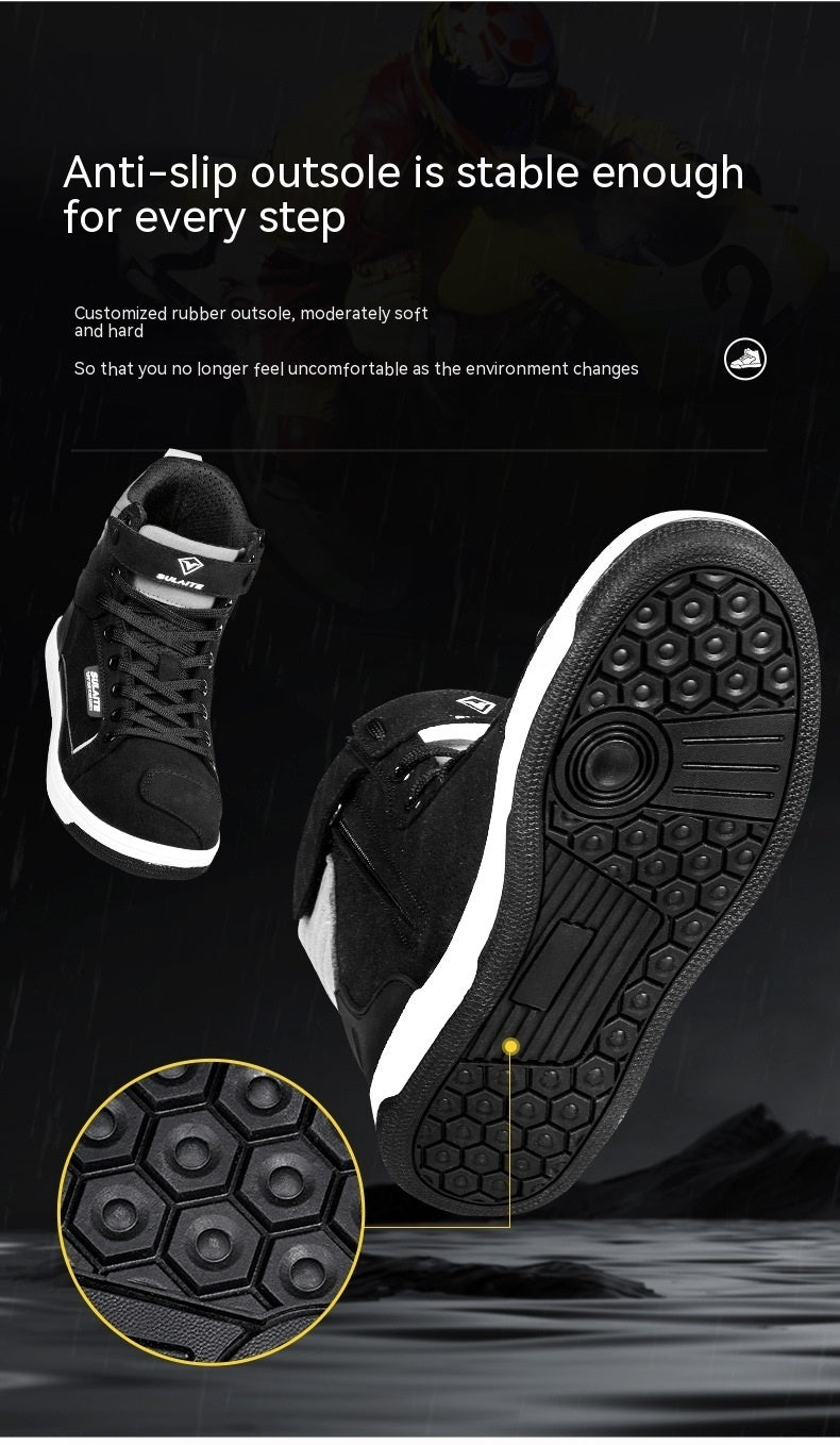 Motorcycle Boots Breathable Drop-resistant Parkour Shoes