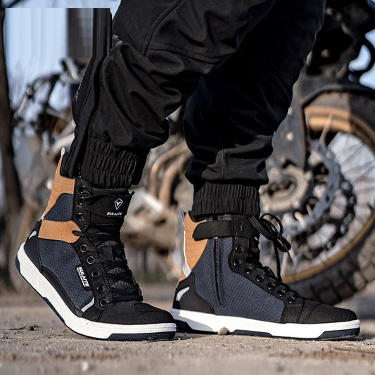 Motorcycle Boots Breathable Drop-resistant Parkour Shoes